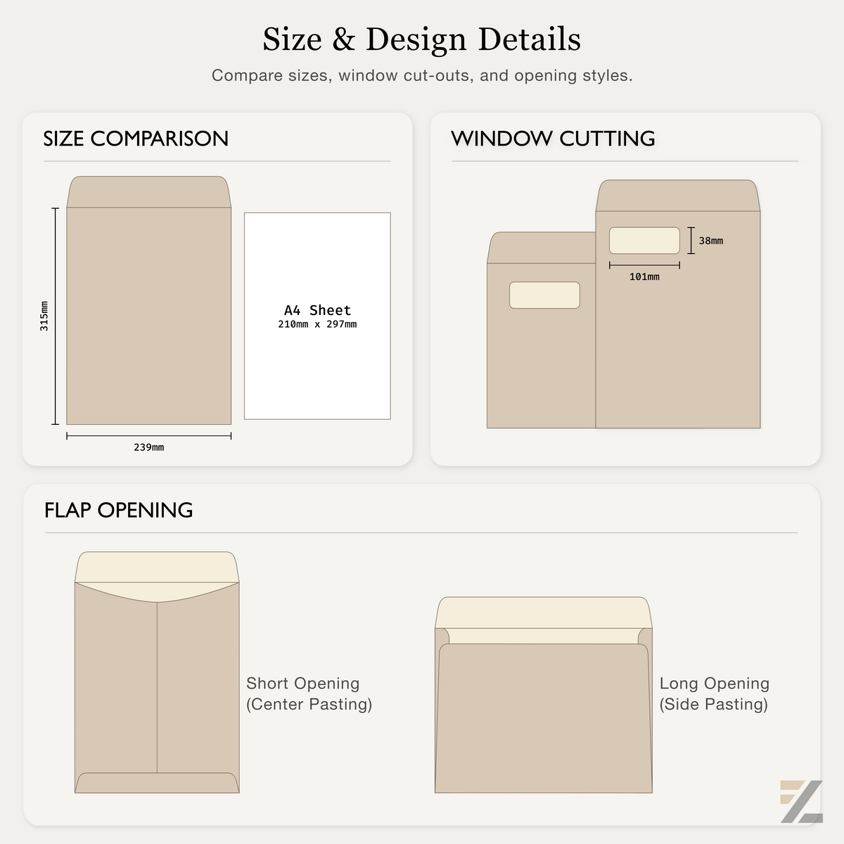 A4 Document Envelopes