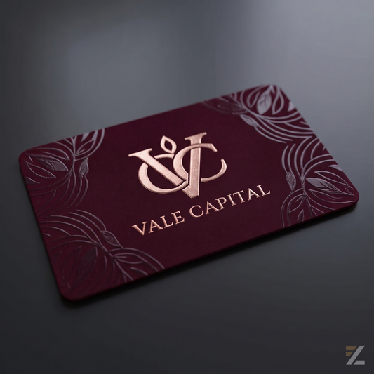 Luxury UV + Foil Visiting Cards