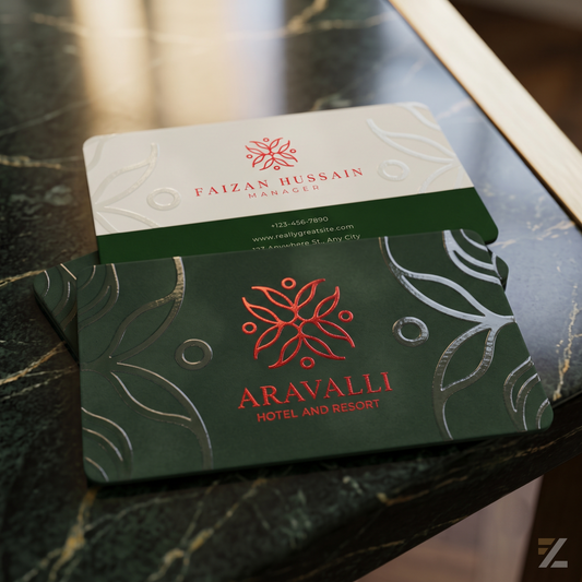 Luxury UV + Foil Visiting Cards